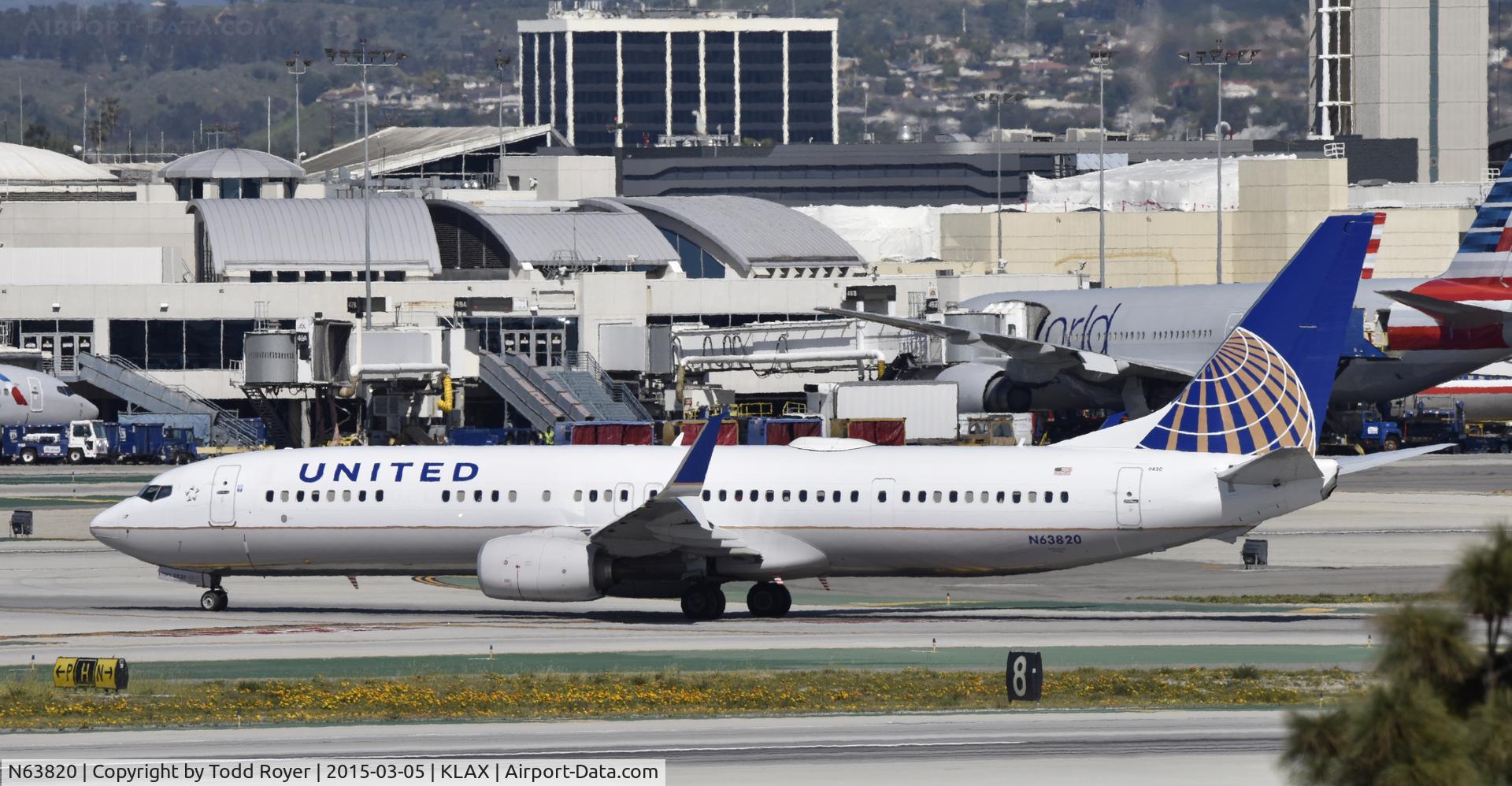 N63820, 2014 Boeing 737-924/ER C/N 43534, Arrived at LAX on 25L