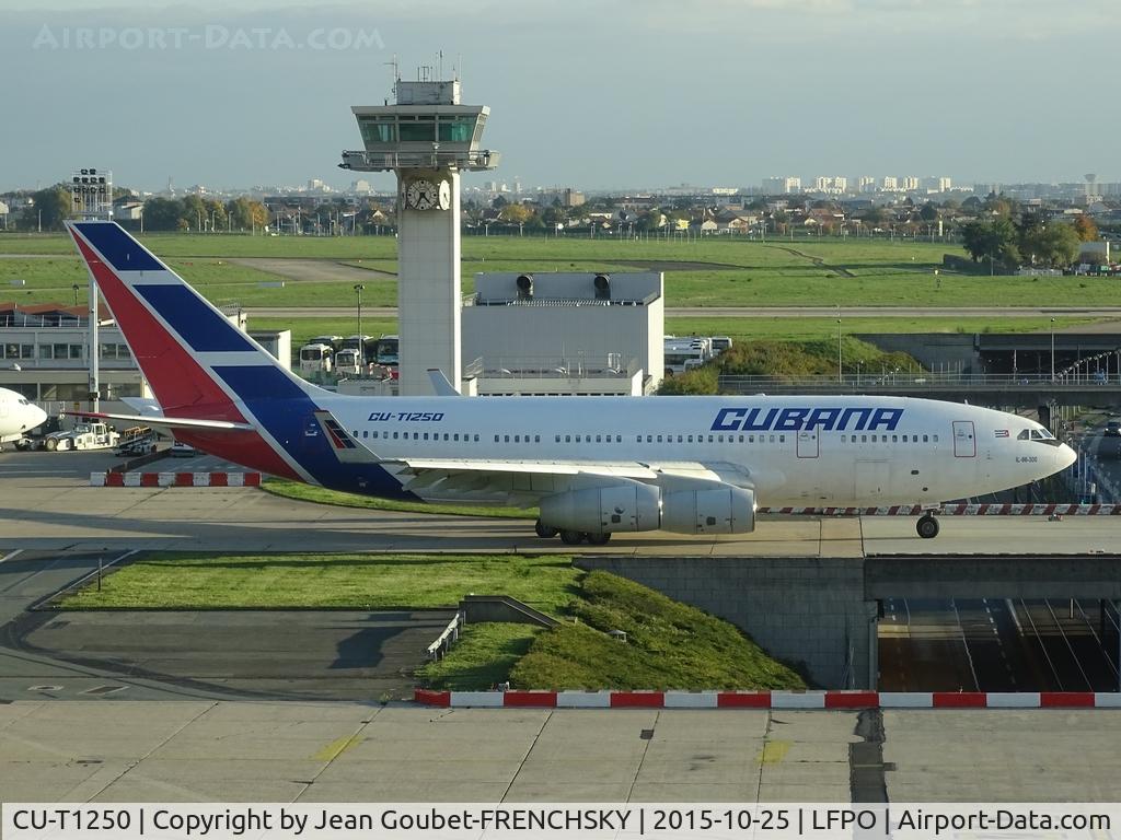 CU-T1250, 2005 Ilyushin IL-96-300 C/N 74393202015, Cubana to La Havane