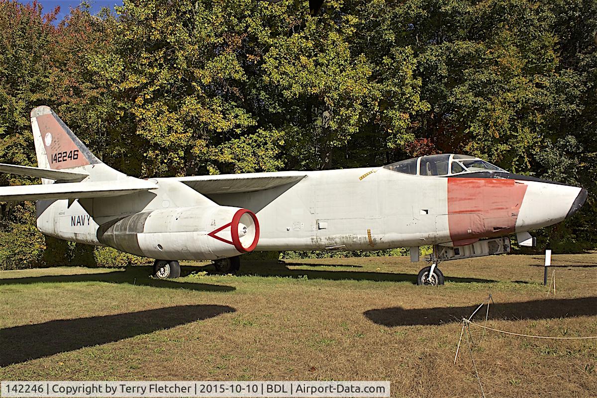 142246, 1957 Douglas A-3B Skywarrier C/N 11572, At the New England Air Museum at Bradley International Airport