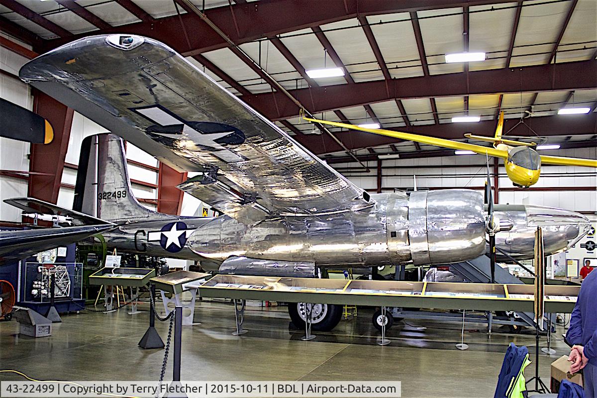 43-22499, 1943 Douglas A-26C Invader C/N 18646, At the New England Air Museum at Bradley International Airport