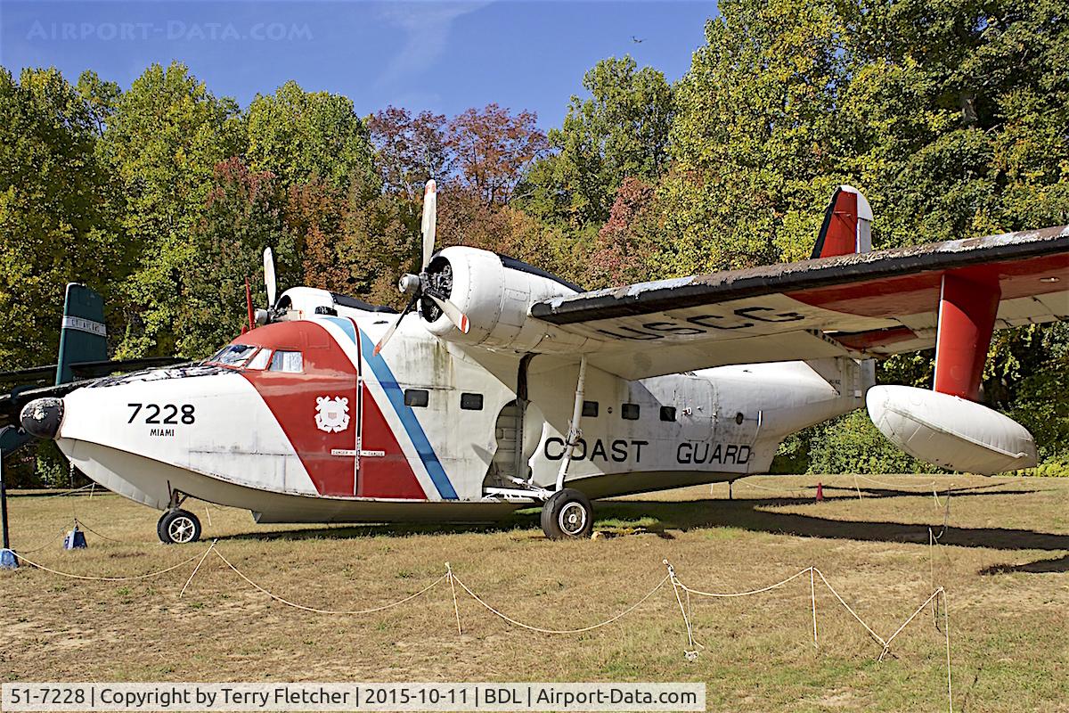 51-7228, 1953 Grumman UF-1G (HU-16B) Albatross C/N G-310, At the New England Air Museum at Bradley International Airport