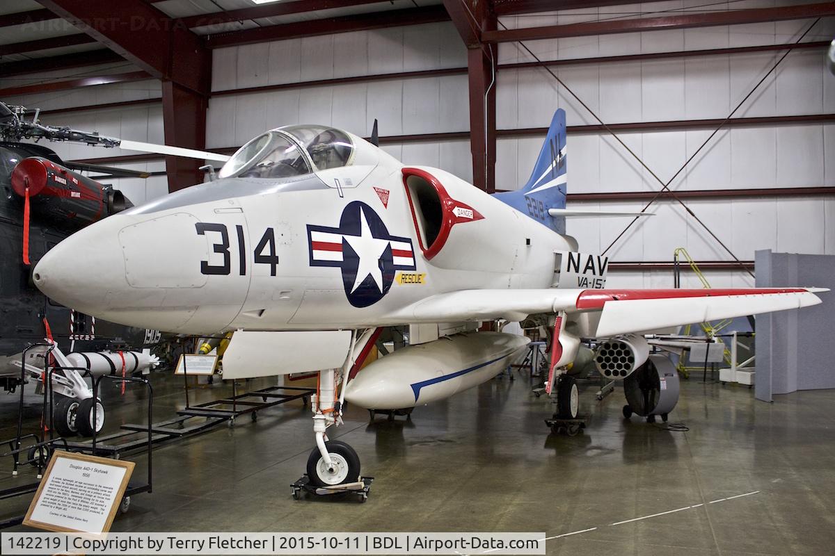 142219, 1957 Douglas A-4A Skyhawk C/N 11473, At the New England Air Museum at Bradley International Airport
