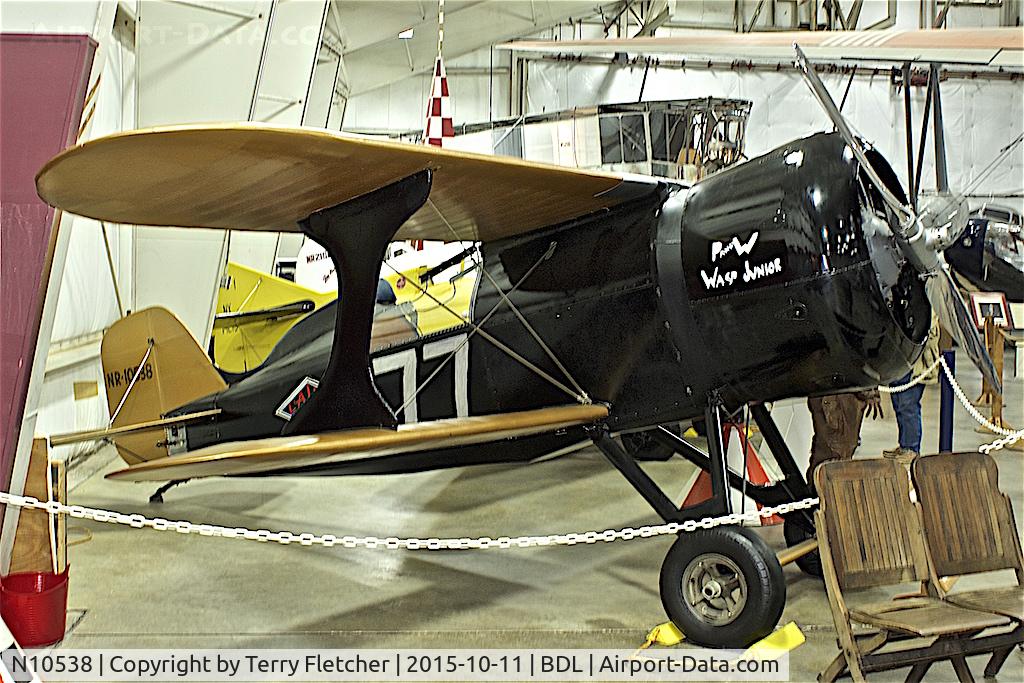 N10538, 1930 Laird LC-RW300 C/N 192, At the New England Air Museum at Bradley International Airport