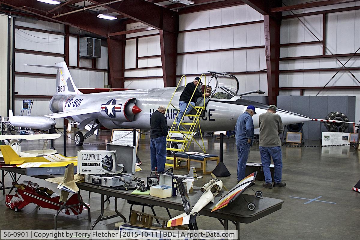 56-0901, 1956 Lockheed F-104C Starfighter C/N 383-1189, At the New England Air Museum at Bradley International Airport