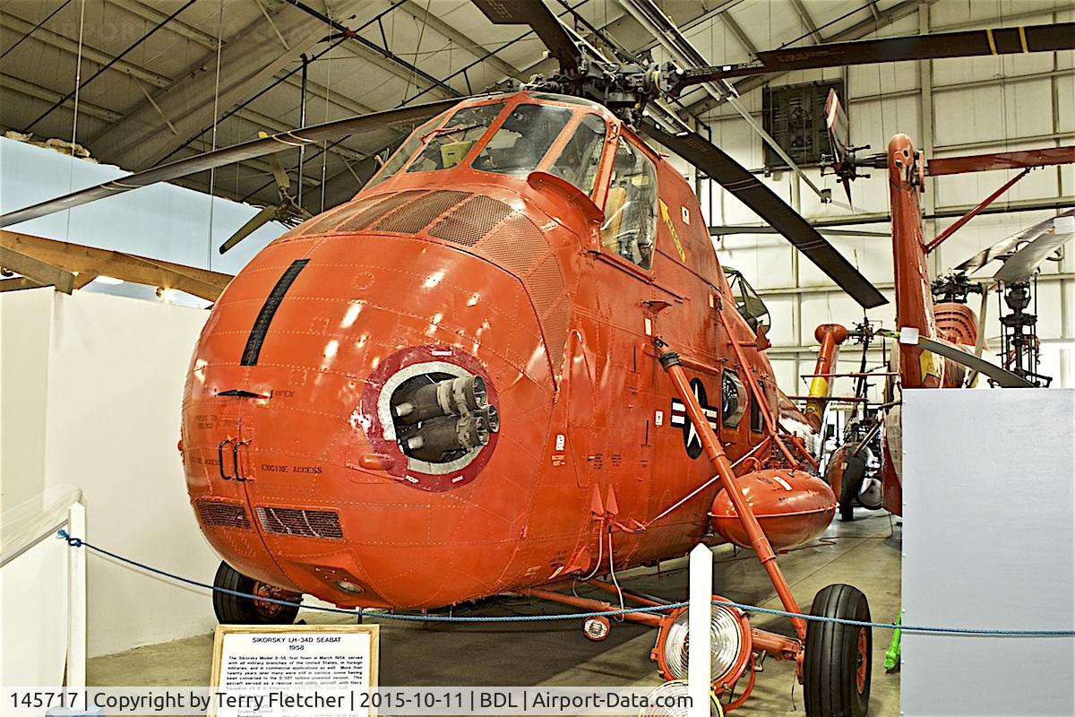 145717, 1958 Sikorsky UH-34E C/N 58804, At the New England Air Museum at Bradley International Airport