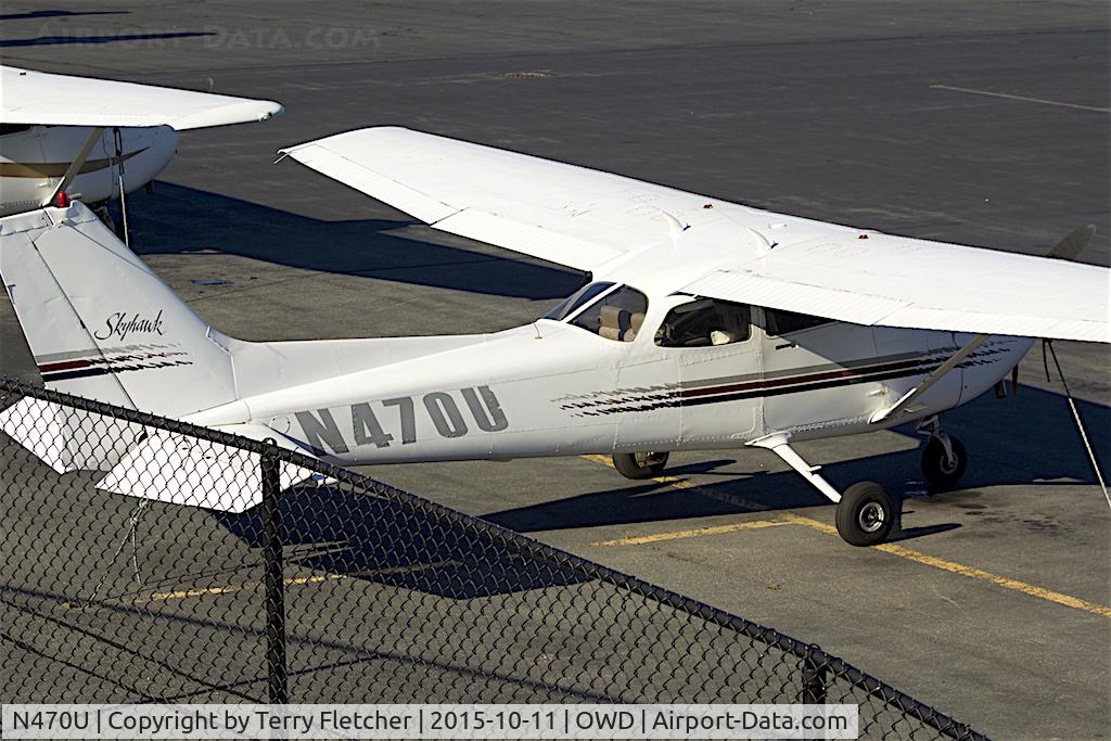 N470U, 1998 Cessna 172R C/N 17280415, At Norwood Memorial Airport , Boston , MA