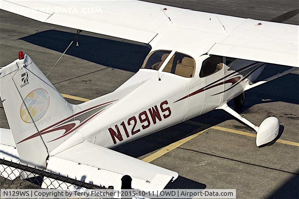 N129WS, 2005 Cessna 172S C/N 172S10012, At Norwood Memorial Airport , Boston , MA