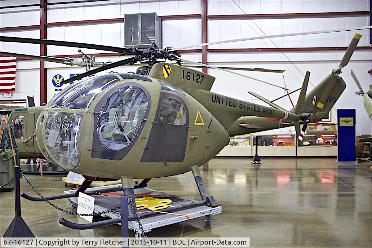 67-16127, 1967 Hughes OH-6A Cayuse C/N 0512, At New England Air Museum