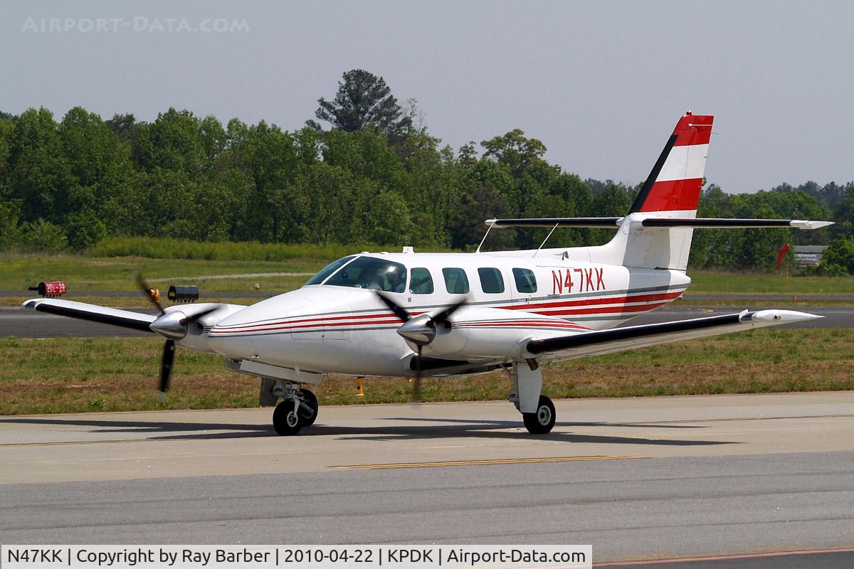 N47KK, 1983 Cessna T303 Crusader C/N T30300216, Cessna T.303 Crusader [T303-00216] Atlanta-Dekalb Peachtree~N 22/04/2010