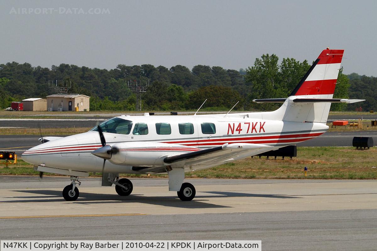 N47KK, 1983 Cessna T303 Crusader C/N T30300216, Cessna T.303 Crusader [T303-00216] Atlanta-Dekalb Peachtree~N 22/04/2010