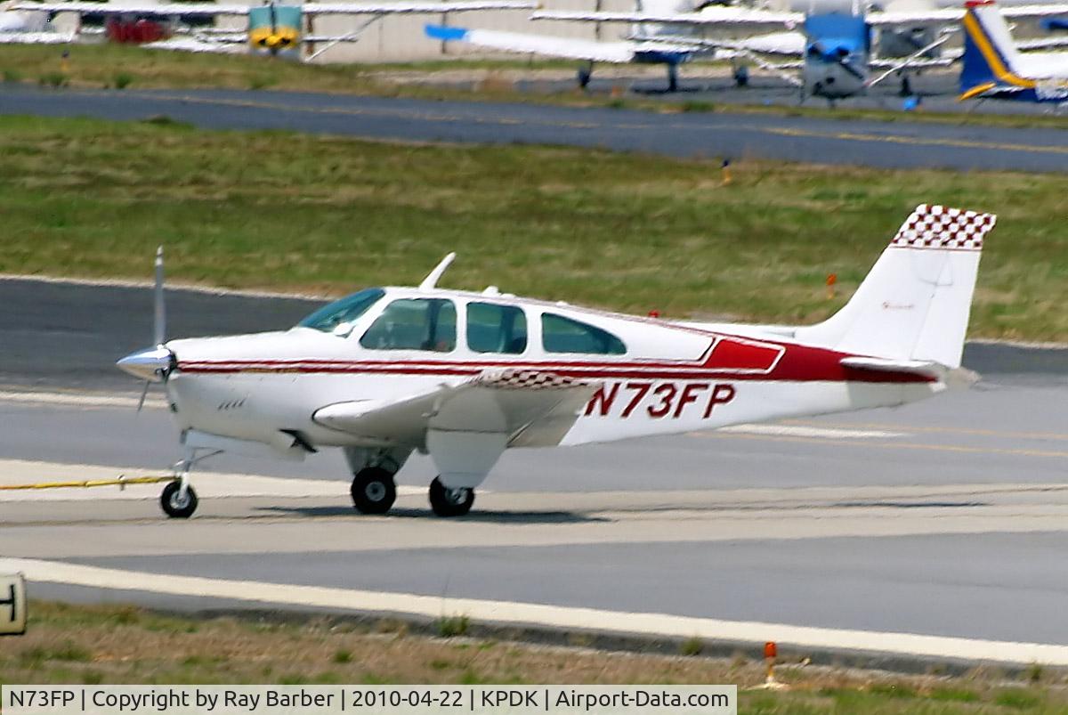 N73FP, 1968 Beech E33C Bonanza C/N CJ-5, Beech E33C Bonanza [CJ-5] Atlanta-Dekalb Peachtree~N 22/04/2010