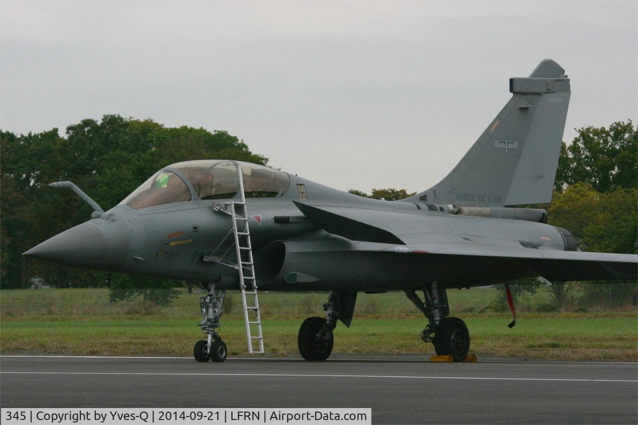 345, Dassault Rafale B C/N 345, Dassault Rafale B (113-FL), Static display, Rennes-St Jacques airport (LFRN-RNS) Air show 2014