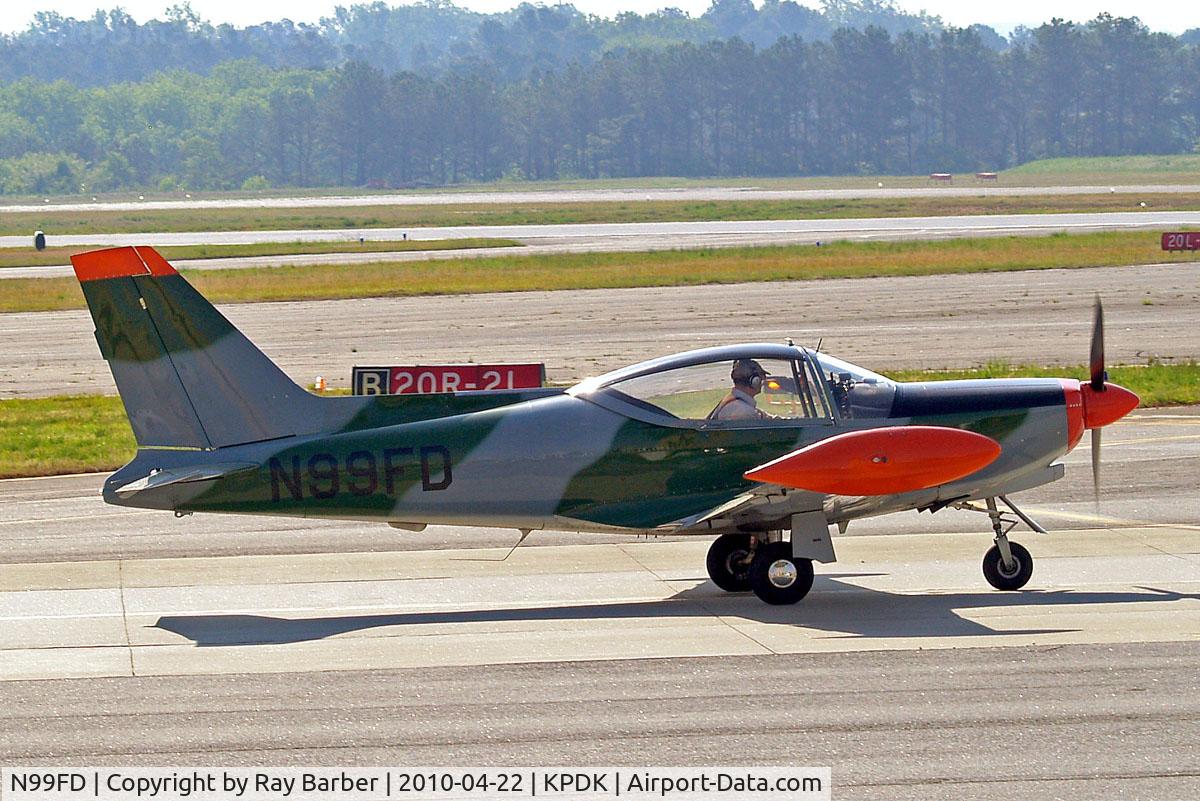 N99FD, 1991 SIAI-Marchetti SF-260D C/N 787, SIAI-Marchetti SF-260D [787] Atlanta-Dekalb Peachtree~N 22/04/2010