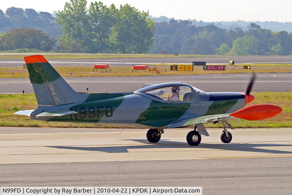 N99FD, 1991 SIAI-Marchetti SF-260D C/N 787, SIAI-Marchetti SF-260D [787] Atlanta-Dekalb Peachtree~N 22/04/2010