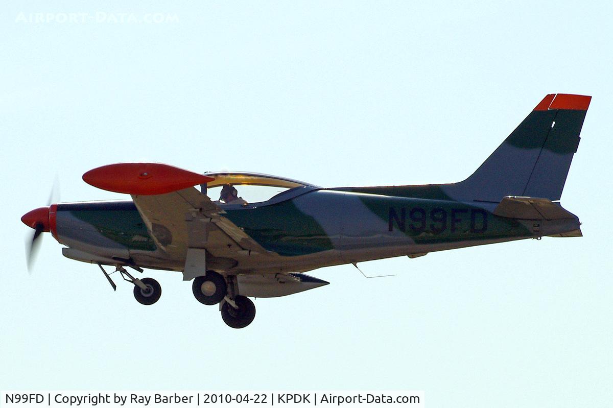 N99FD, 1991 SIAI-Marchetti SF-260D C/N 787, SIAI-Marchetti SF-260D [787] Atlanta-Dekalb Peachtree~N 22/04/2010