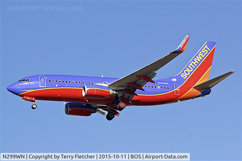 N299WN, 2007 Boeing 737-7H4 C/N 36614, Boeing 737-7H4, c/n: 36614 of Southwest