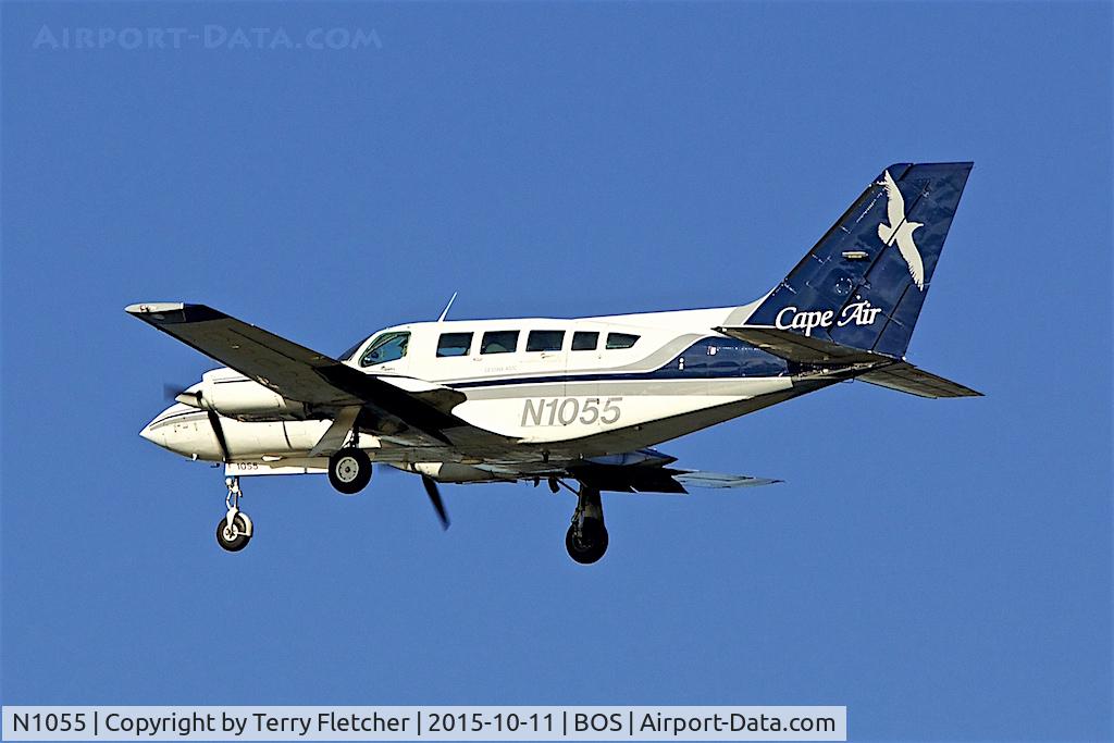 N1055, 1980 Cessna 402C Businessliner C/N 402C0249, 1980 Cessna 402C, c/n: 402C0249 of Cape Air