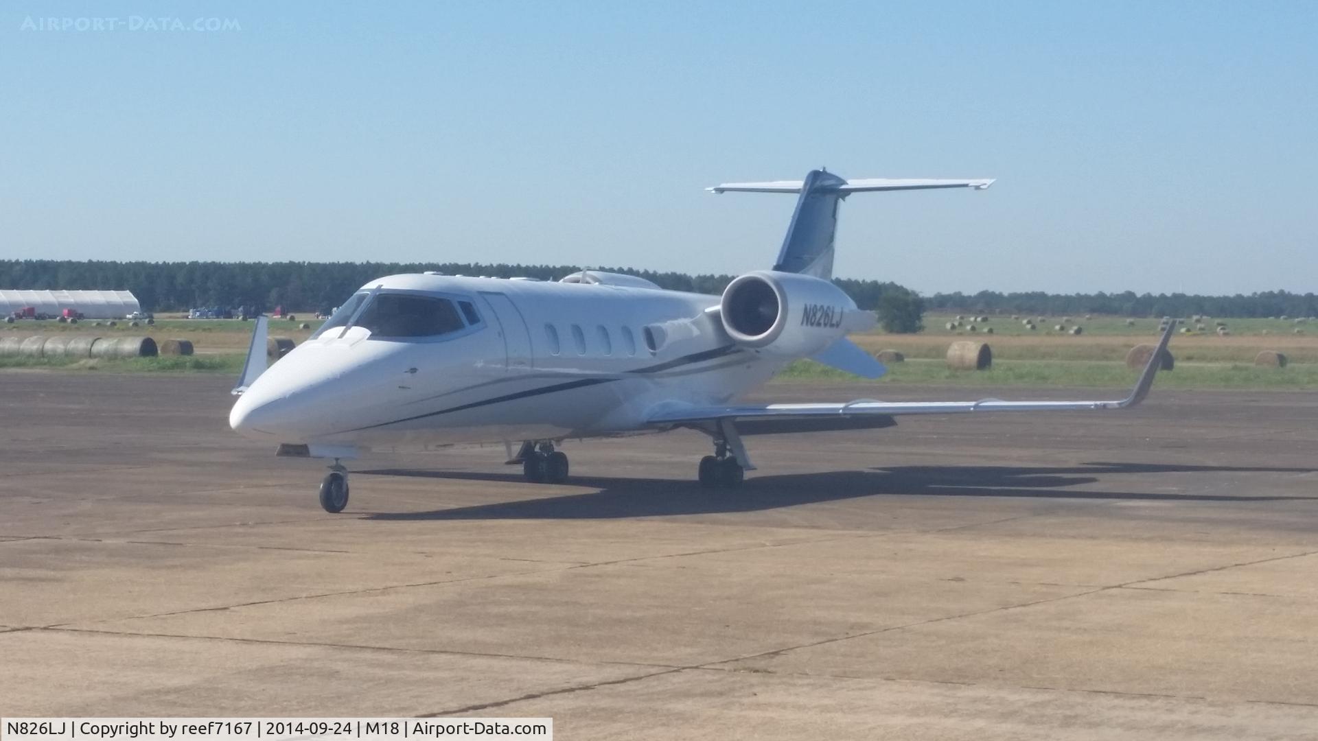 N826LJ, 1999 Learjet 60 C/N 60-145, Stop in at Hope, AR