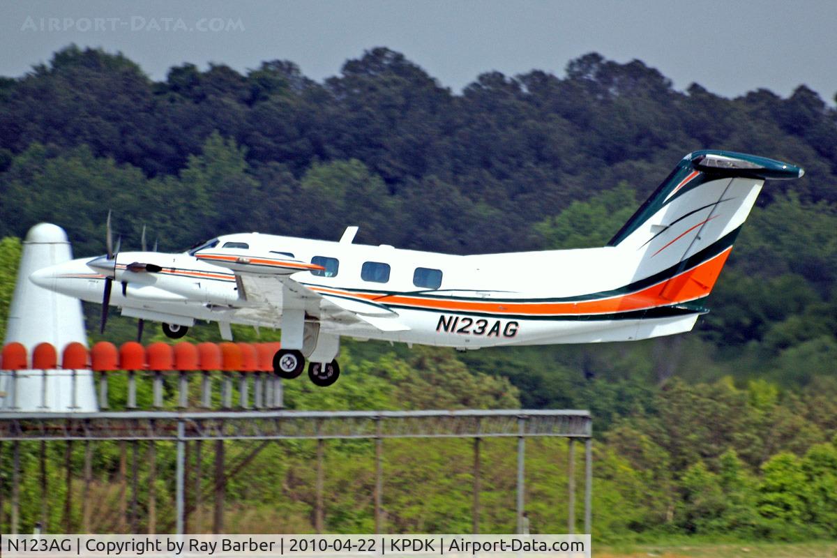 N123AG, 1981 Piper PA-42 Cheyenne III C/N 42-8001031, Piper PA-42 Cheyenne III [42-8001031] Atlanta-Dekalb Peachtree~N 22/04/2010
