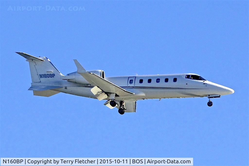 N160BP, 1998 Learjet Inc 60 C/N 138, 1998 Learjet Inc 60, c/n: 138 at Boston