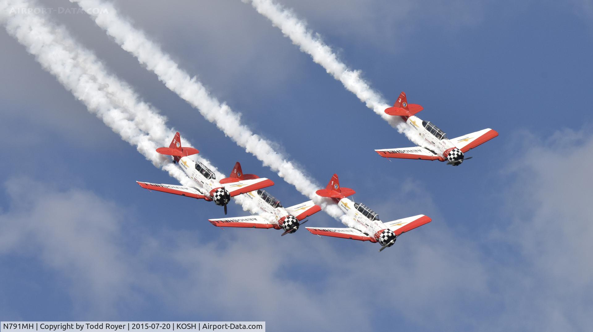 N791MH, 1951 North American T-6G Texan C/N 182-478, Airventure 2015