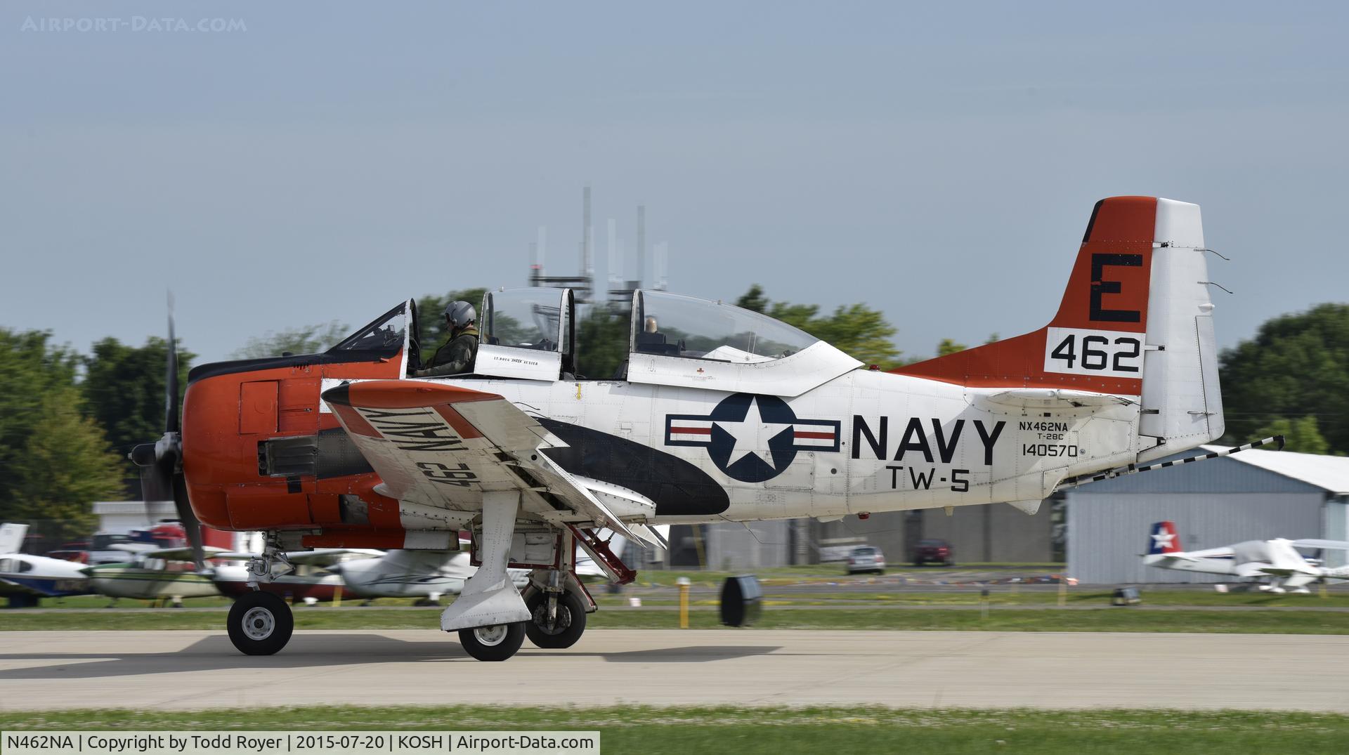 N462NA, 1956 North American T-28C Trojan C/N 226-147 (140570), Airventure 2015