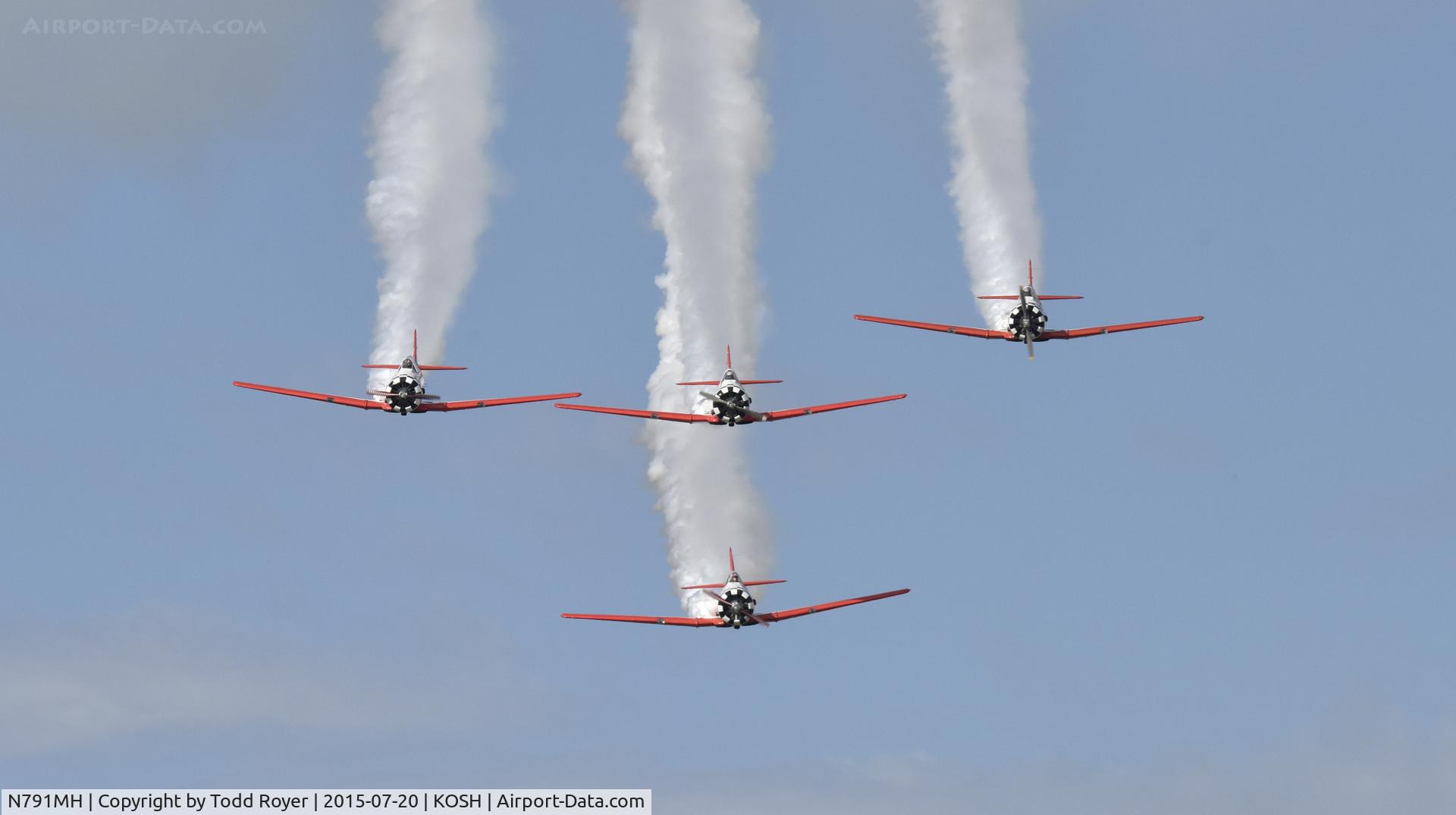 N791MH, 1951 North American T-6G Texan C/N 182-478, Airventure 2015