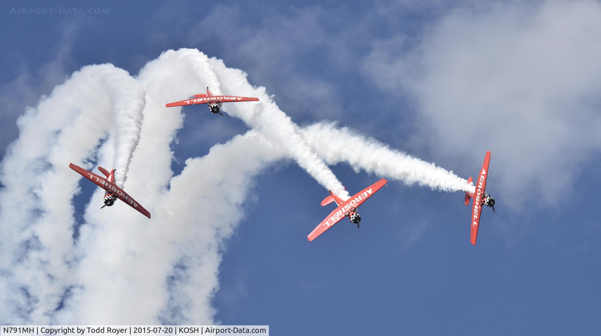 N791MH, 1951 North American T-6G Texan C/N 182-478, Airventure 2015