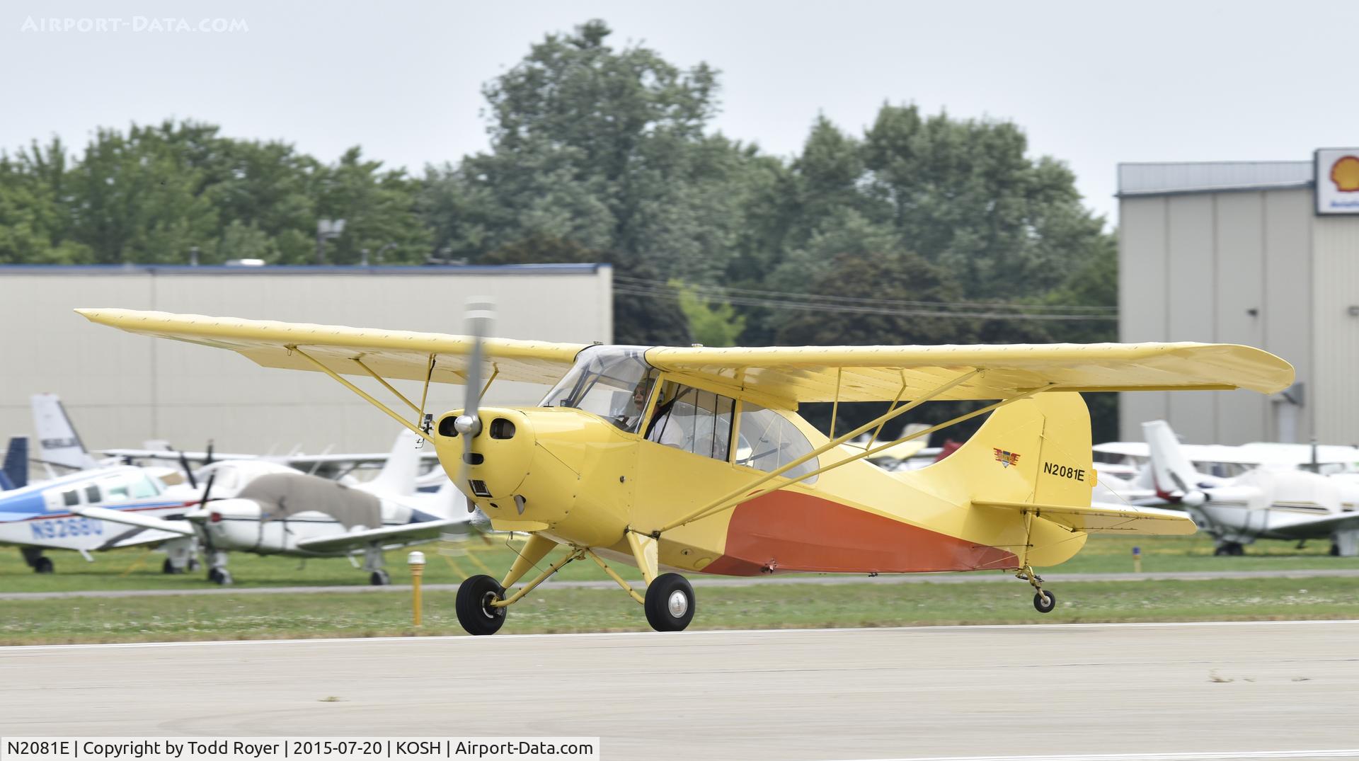 N2081E, 1946 Aeronca 7AC Champion C/N 7AC-5651, Airventure 2015