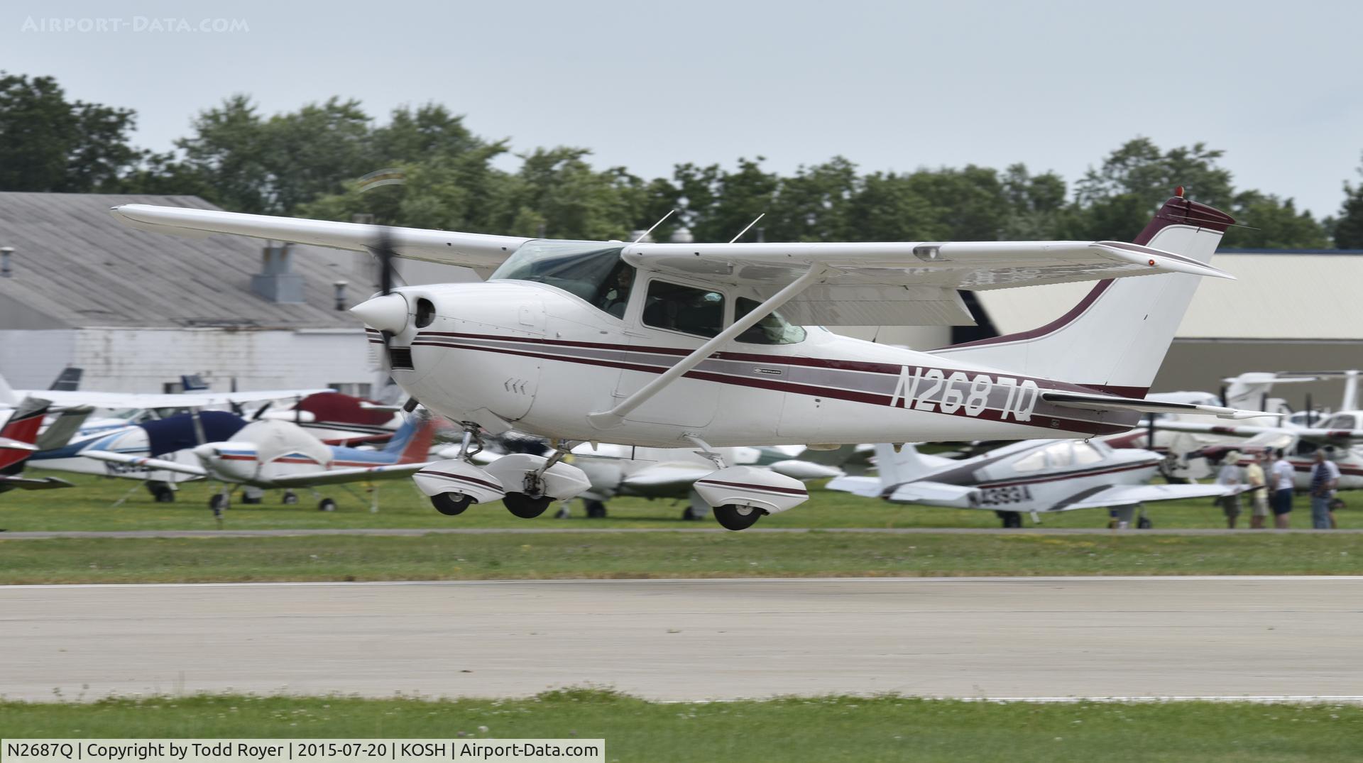 N2687Q, 1966 Cessna 182K Skylane C/N 18257887, Airventure 2015