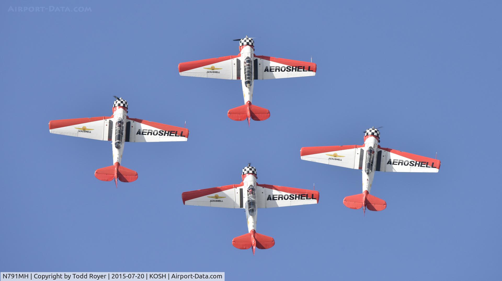N791MH, 1951 North American T-6G Texan C/N 182-478, Airventure 2015