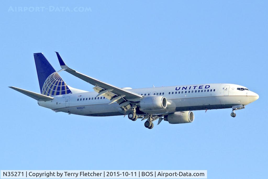N35271, 2001 Boeing 737-824 C/N 31589, United Airlines - 2001 Boeing 737-824, c/n: 31589