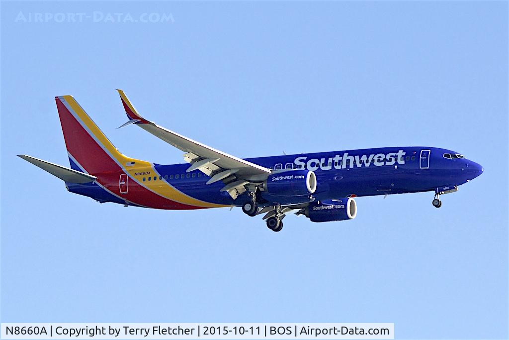 N8660A, 2015 Boeing 737-8H4 C/N 36654, Southwest Airlines - 2015 Boeing 737-8H4, c/n: 36654