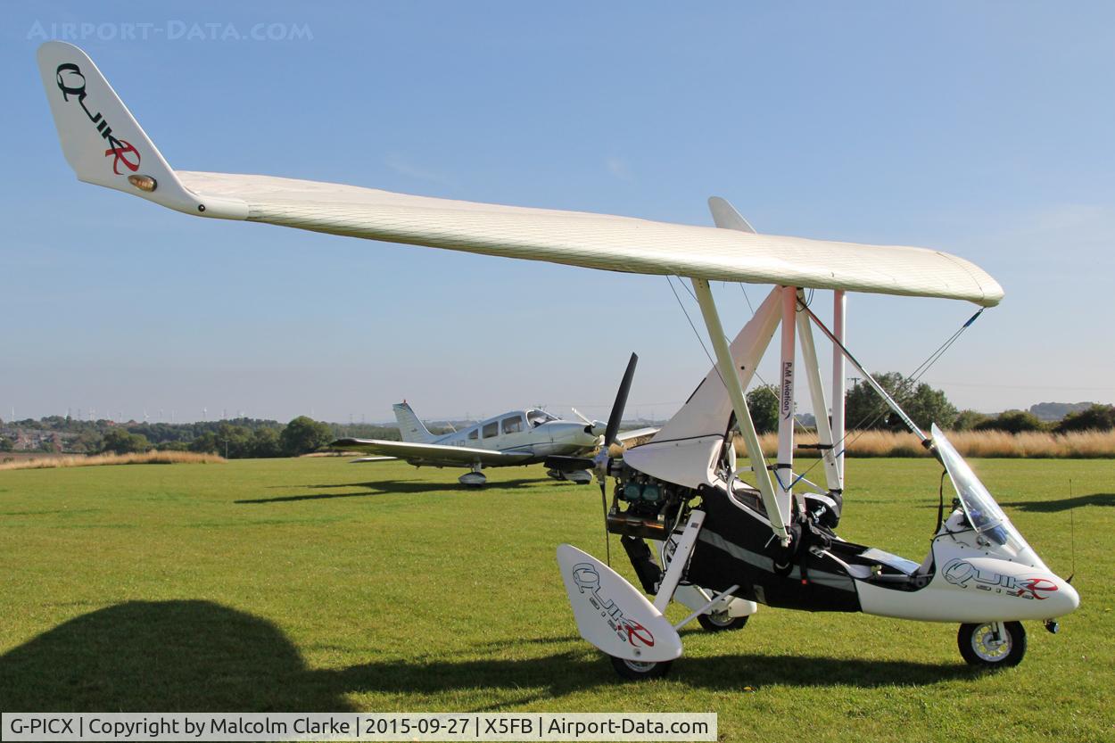 G-PICX, 2008 P&M Aviation QuikR C/N 8411, P&M Aviation QuikR, Fishburn Airfield, September 27th 2015.