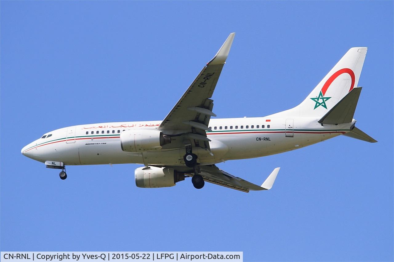 CN-RNL, 1999 Boeing 737-7B6 C/N 28982, Boeing 737-7B6, Short approach rwy 27R, Roissy Charles De Gaulle Airport (LFPG-CDG)