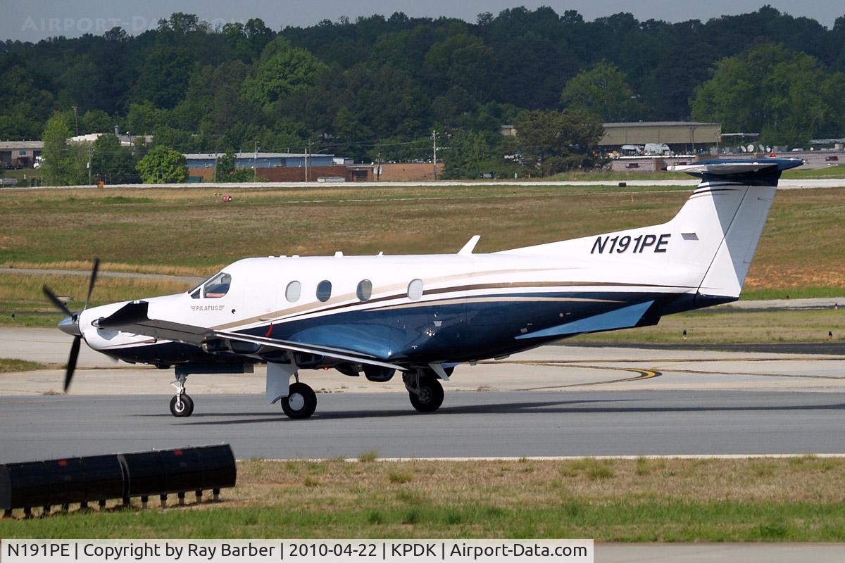 N191PE, 2010 Pilatus PC-12/47E C/N 1191, Pilatus PC-12/47E [1191] Atlanta-Dekalb Peachtree~N 22/04/2010