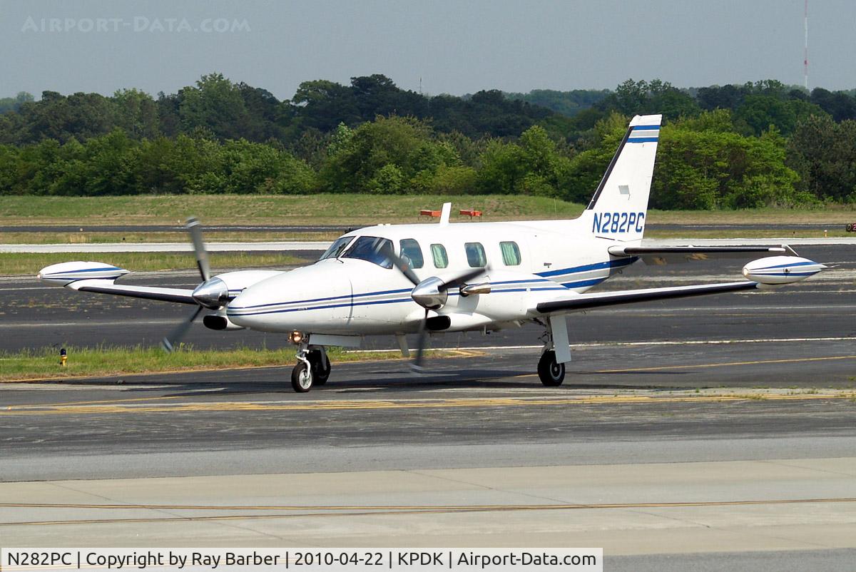 N282PC, 1981 Piper PA-31T2 Cheyenne IIXL C/N 31T-8166006, Piper PA-31T2 Cheyenne IIXL [31T-8166006] Atlanta-Dekalb Peachtree~N 22/04/2010
