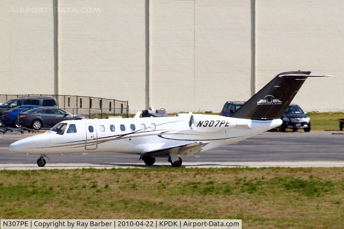 N307PE, 2008 Cessna 525B C/N 525B0254, Cessna CitationJet CJ3 [525B-0254] Atlanta-Dekalb Peachtree~N 22/04/2010