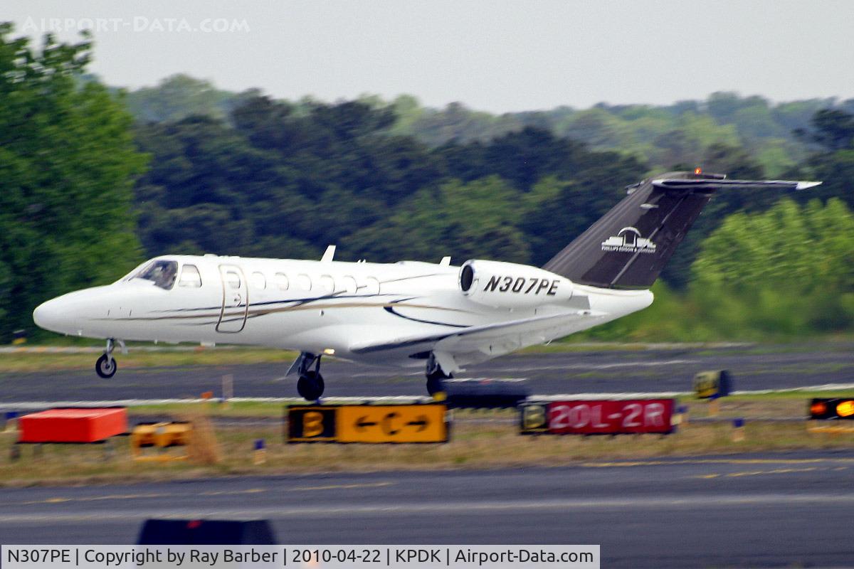 N307PE, 2008 Cessna 525B C/N 525B0254, Cessna CitationJet CJ3 [525B-0254] Atlanta-Dekalb Peachtree~N 22/04/2010