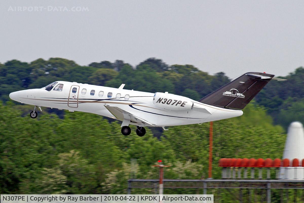 N307PE, 2008 Cessna 525B C/N 525B0254, Cessna CitationJet CJ3 [525B-0254] Atlanta-Dekalb Peachtree~N 22/04/2010