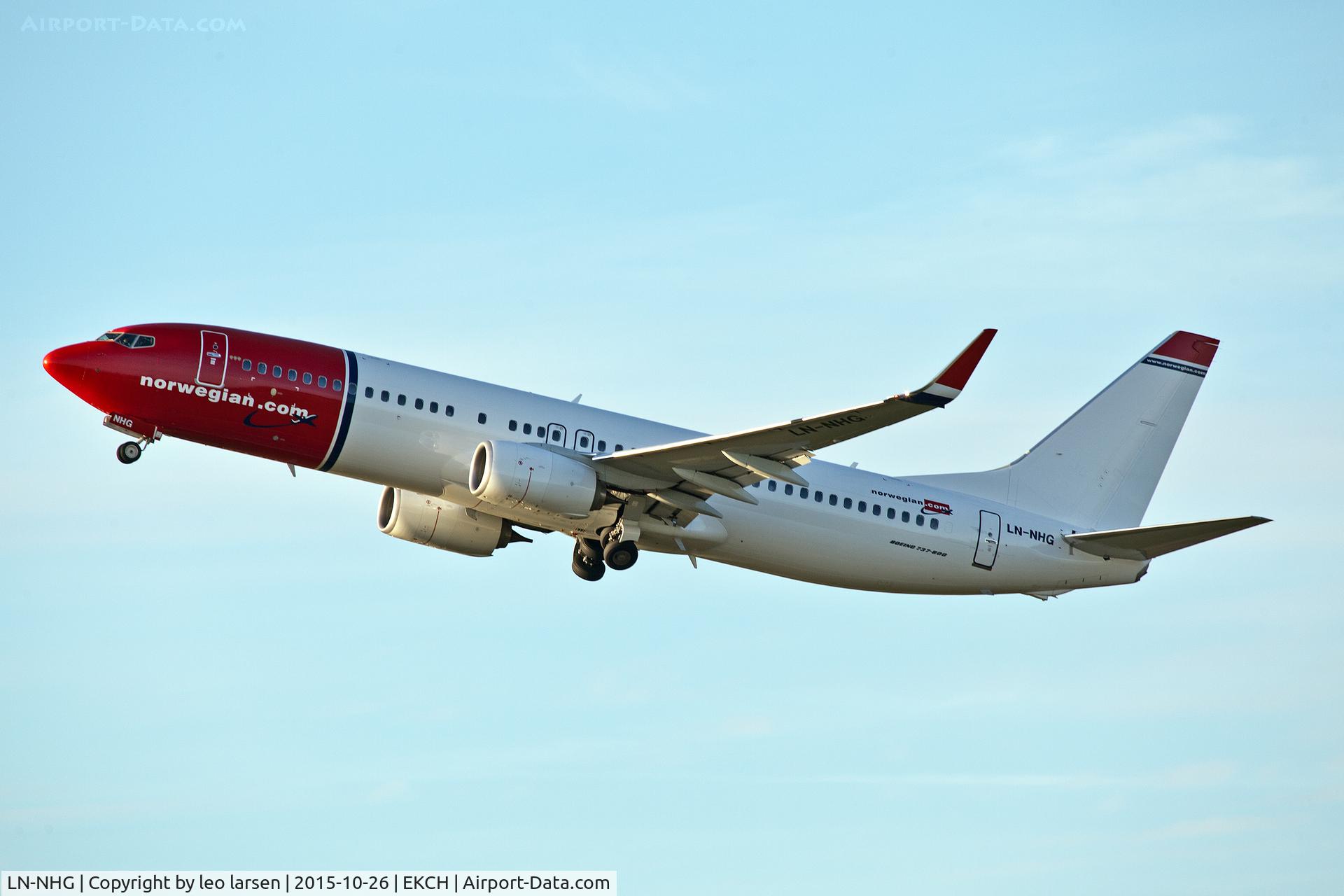 LN-NHG, 2015 Boeing 737-8JP C/N 41139, Copenhagen 26.10.15