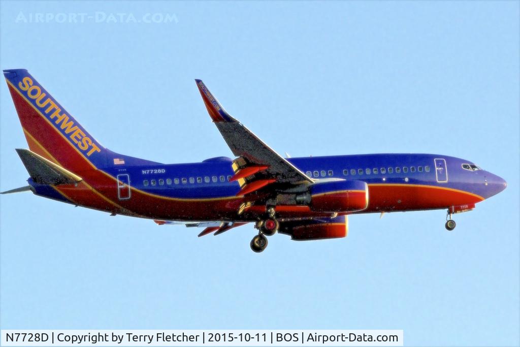 N7728D, 2006 Boeing 737-7BD C/N 33925, N7728D ( ex N290AT), 2006 Boeing B737-7BD(WL), c/n: 33925