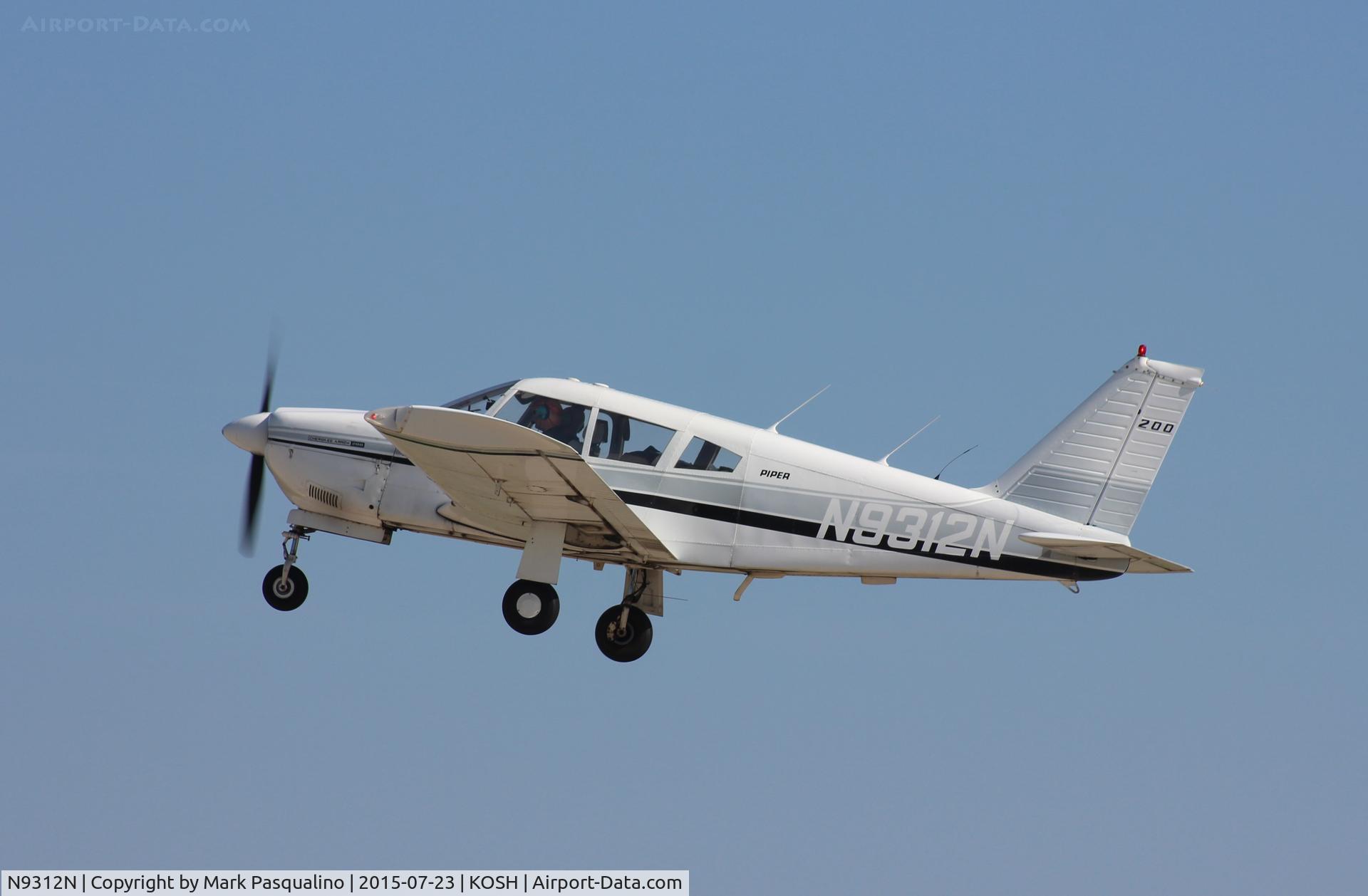 N9312N, 1969 Piper PA-28R-200 C/N 28R-35012, Piper PA-28R-200