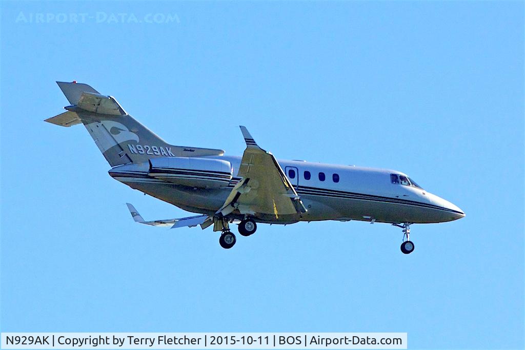 N929AK, 2003 Raytheon Hawker 800XP C/N 258627, 2003 Raytheon Aircraft Company HAWKER 800XP, c/n: 258627