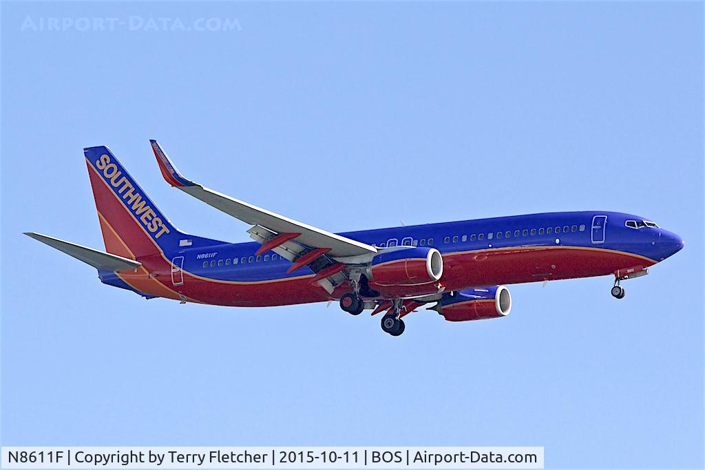 N8611F, 2013 Boeing 737-8H4 C/N 36892, Southwest's 2013 Boeing 737-8H4, c/n: 36892