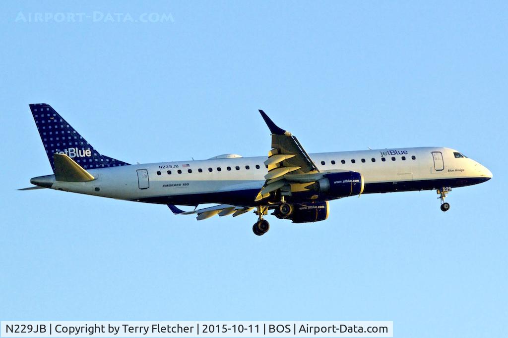 N229JB, 2006 Embraer 190AR (ERJ-190-100IGW) C/N 19000032, N229JB (Blue Amigo), 2006 Embraer ERJ-190-100 IGW 190AR, c/n: 19000032