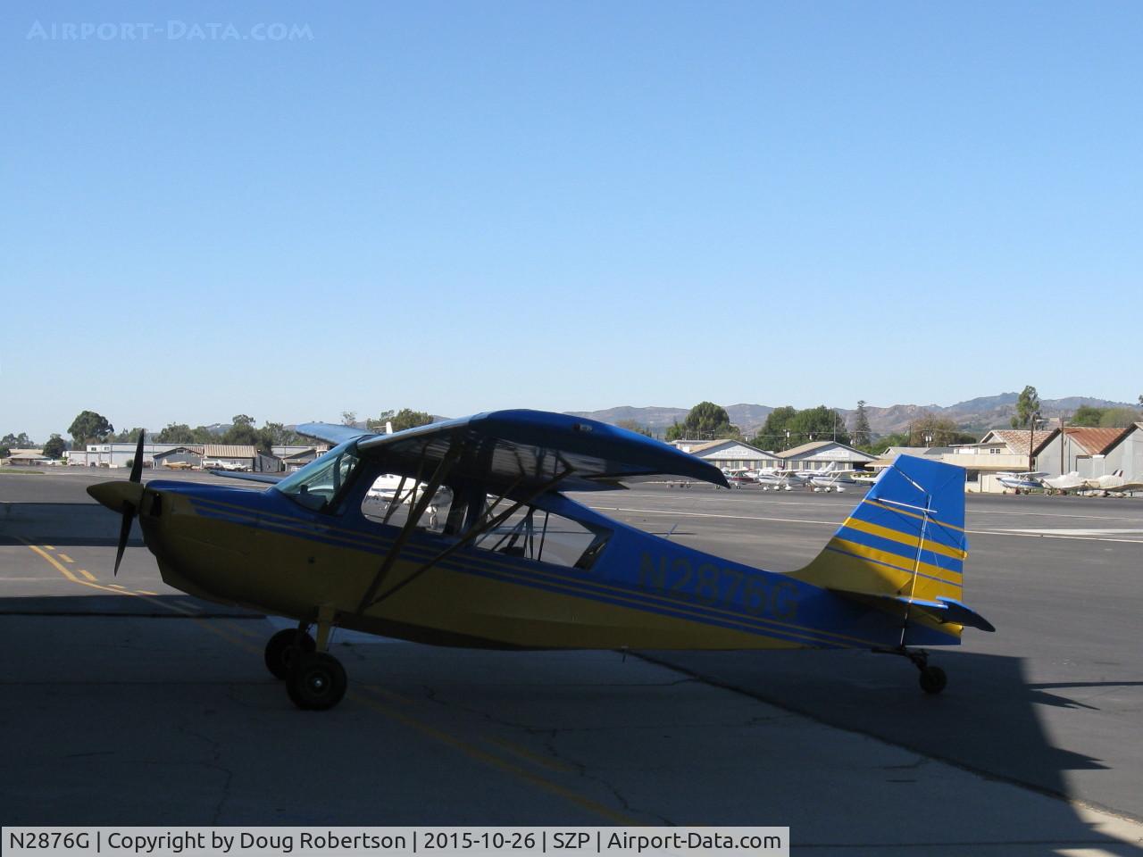 N2876G, 1967 Champion 7ECA Citabria C/N 522-68, 1967 Champion 7ECA CITABRIA, Lycoming O-235 115 Hp