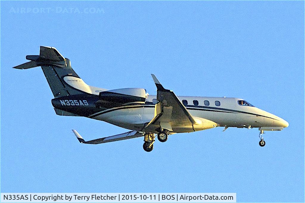 N335AS, 2011 Embraer EMB-505 Phenom 300 C/N 50500079, 2011 Embraer 505, c/n: 50500079 at Boston