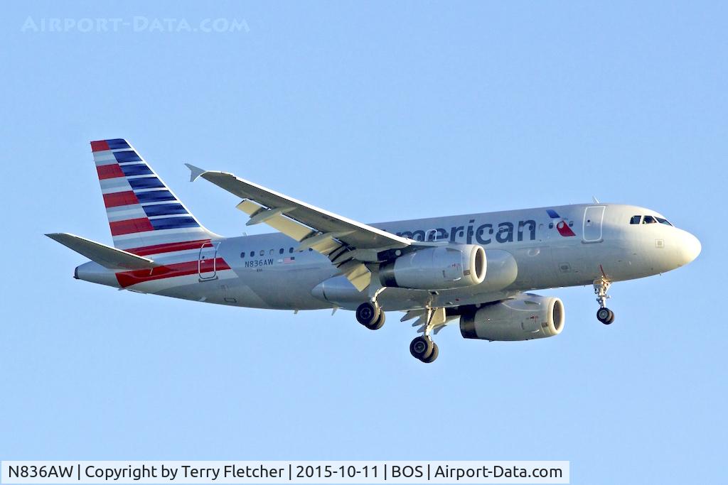 N836AW, 2005 Airbus A319-132 C/N 2570, 2005 Airbus A319-132, c/n: 2570 of American Airlines