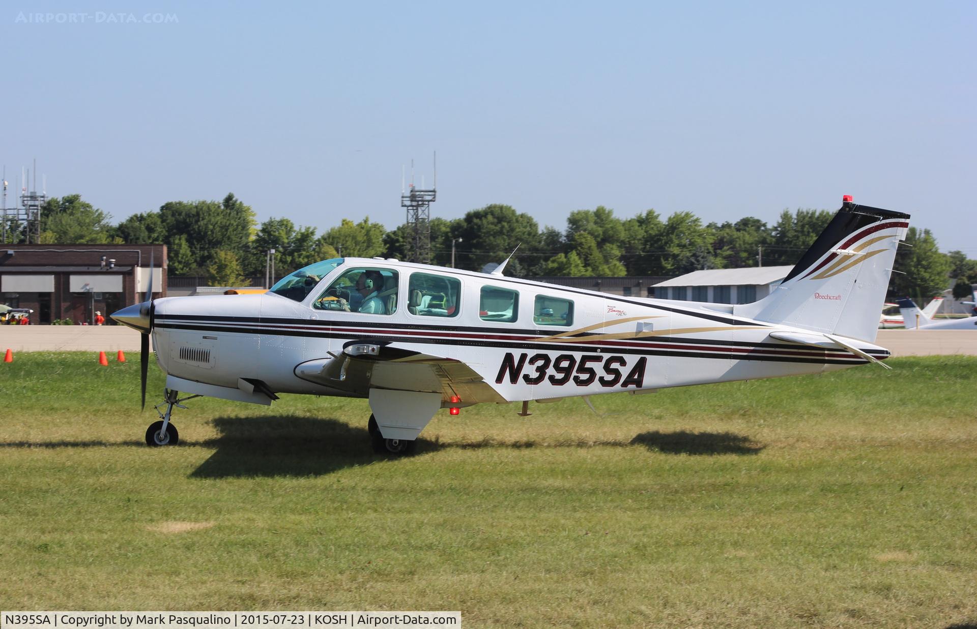N395SA, 2000 Raytheon Aircraft Company A36 Bonanza C/N E-3313, Raytheon A36